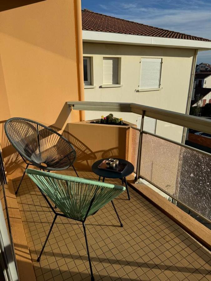 Cap Ocean Appartement T2 Cosy Avec Balcon A 1 Min De L'Ocean Capbreton Buitenkant foto
